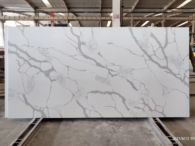 2021 Nuevo diseño Calacatta White Quartz