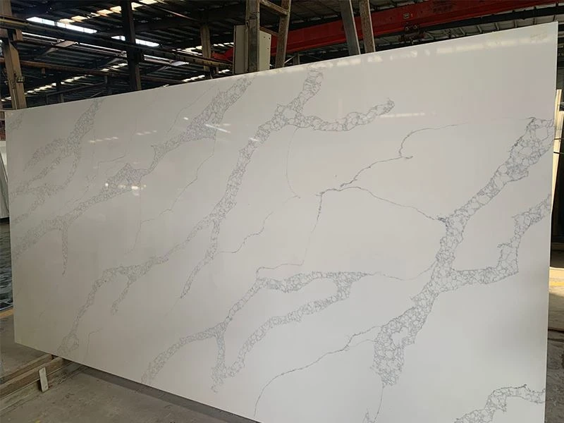 Calacatta Nuvo Quartz--Último diseño de la serie KJL Calacatta