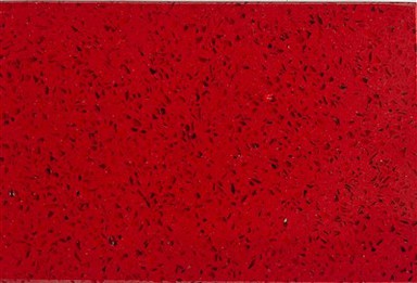 Corte de cristal-rojo